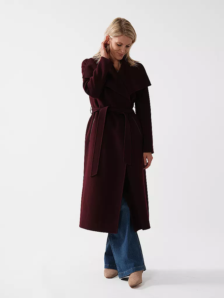 MACKAGE Wollmantel MAI-CN dunkelrot
