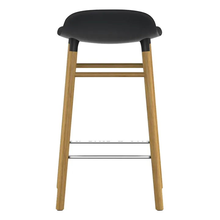 Normann Copenhagen Tabouret Form en chêne | Noir