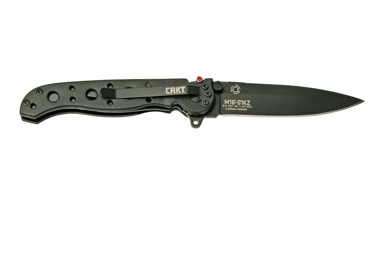 CRKT M16, Spear Point, Blackwashed M16-01KZ zakmes