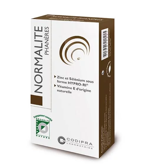 Normalite Phanères, 60 gélules