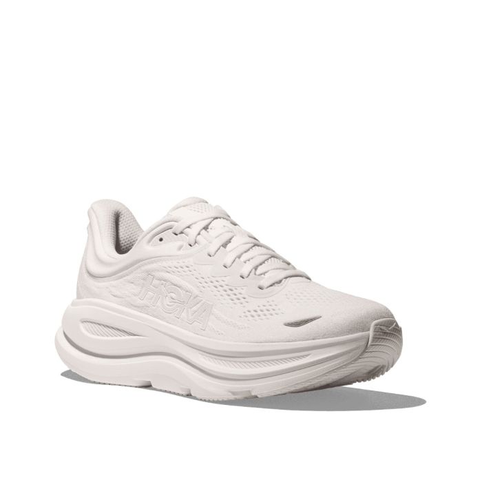 Hoka Dame Løbesko Bondi 9 Hvid