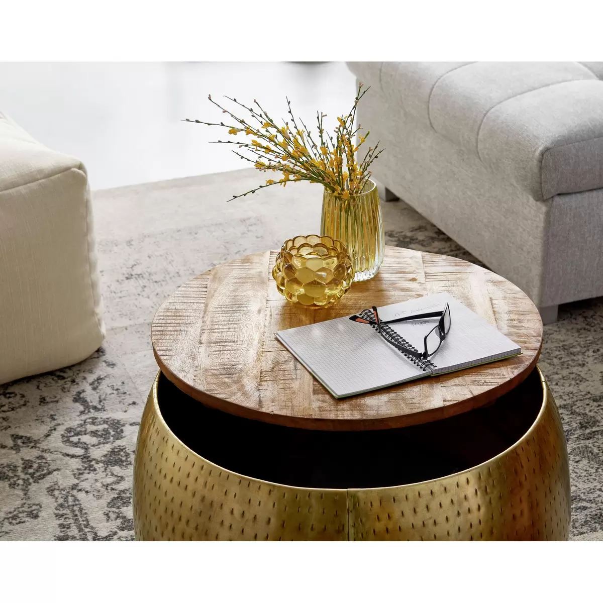 Couchtisch Elio Gold