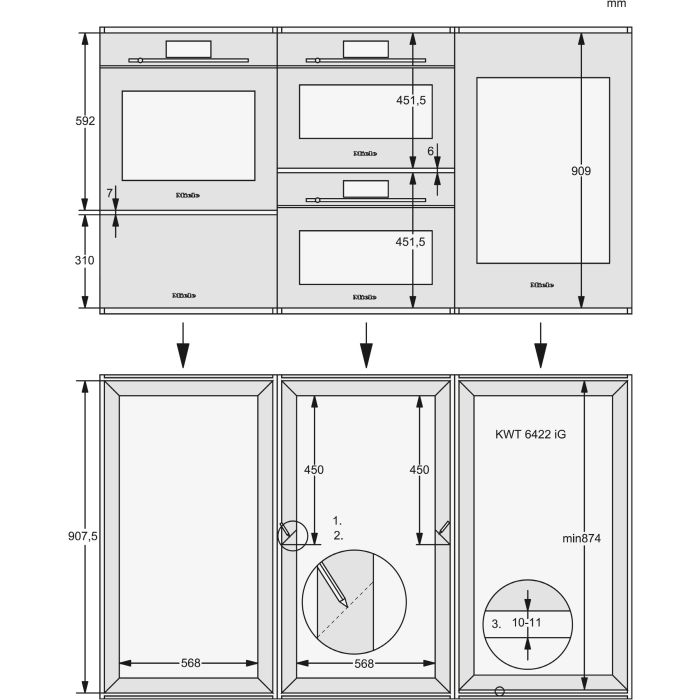 Miele Einlegeboden ENB 1060