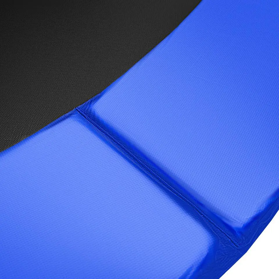 tectake Trampoline Garfunky met veiligheidsnet, Zwart/blauw