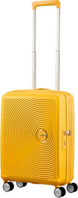 American Tourister Soundbox Spinner Koffert 35.5L, Golden Yellow