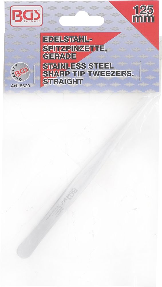 BGS technic Edelstahl Spitzpinzette kaufen | Bike-Discount