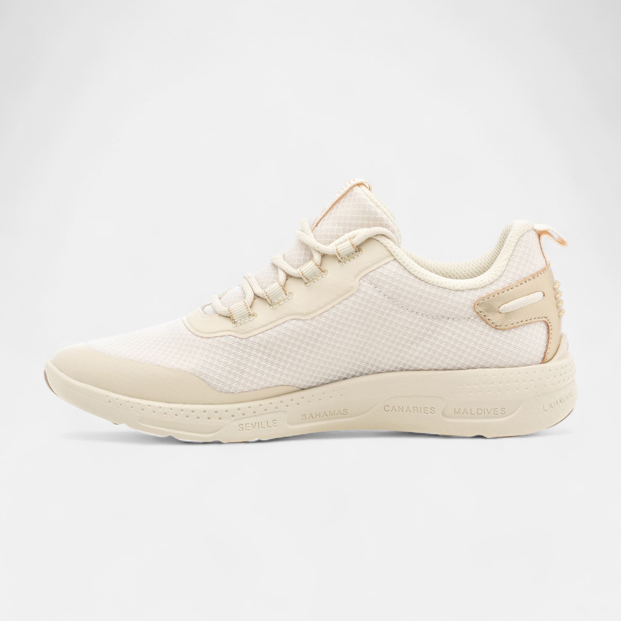 Baskets basses Femme beige