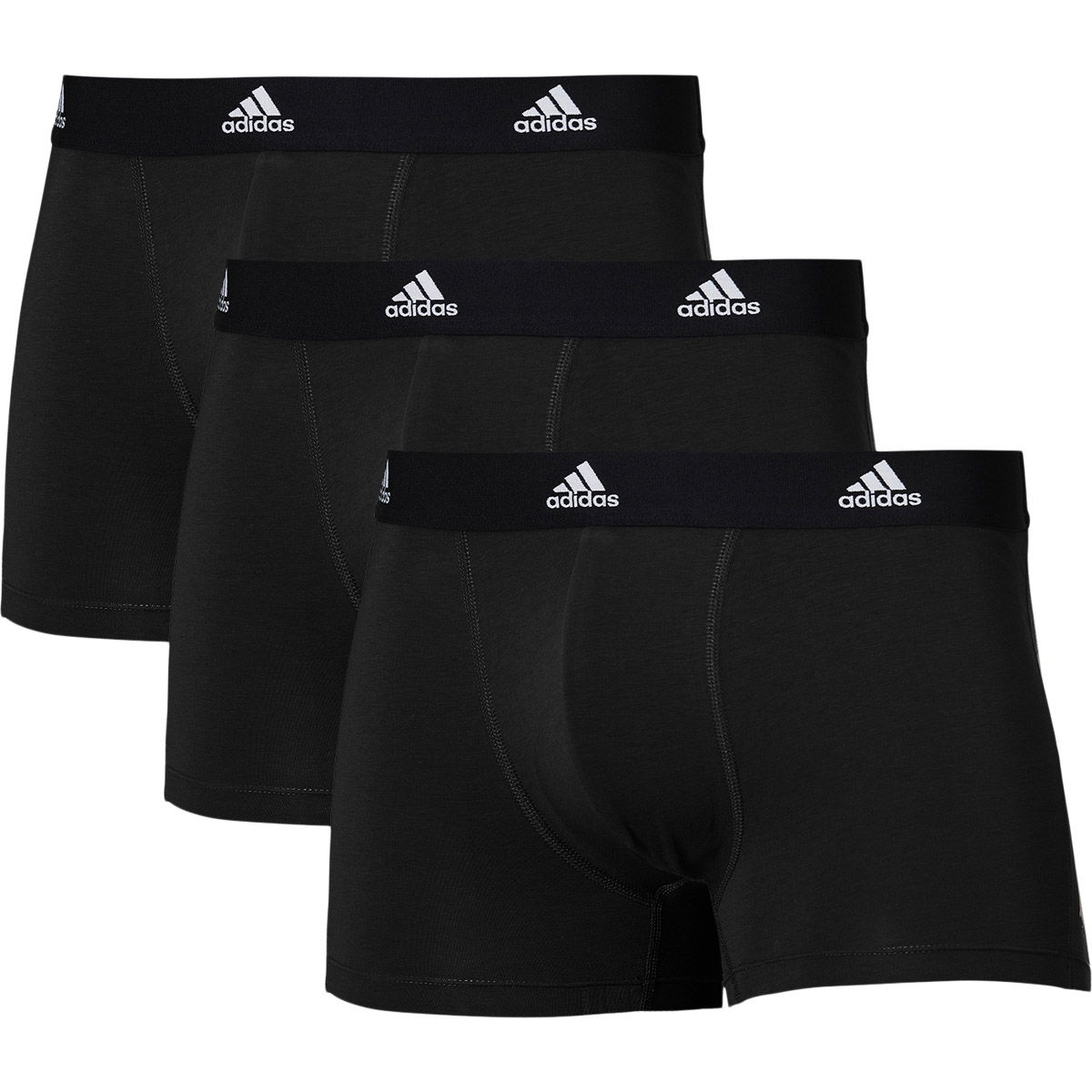 adidas 3-Pak Trunks Boxershorts Herre