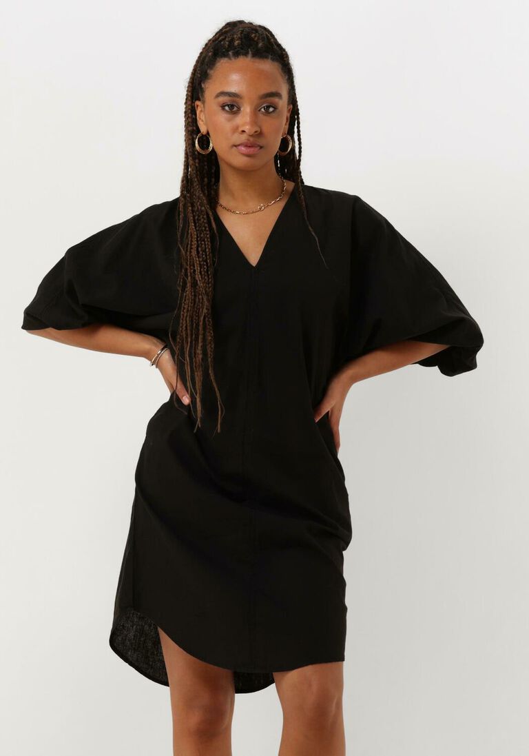 PENN & INK zwarte penn & ink mini jurk dress
