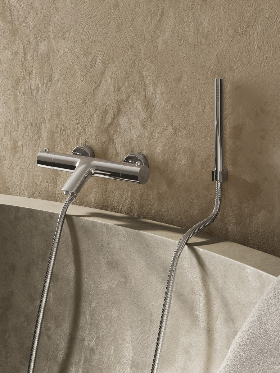 Saniclear Talpa thermostatische badkraan met handdouche