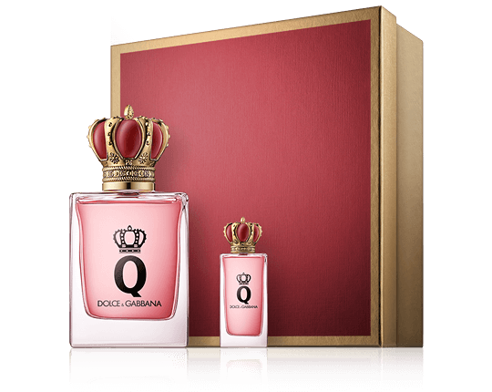 Dolce & Gabbana Q Set mit Mini EdP Spray 50ml-5ml