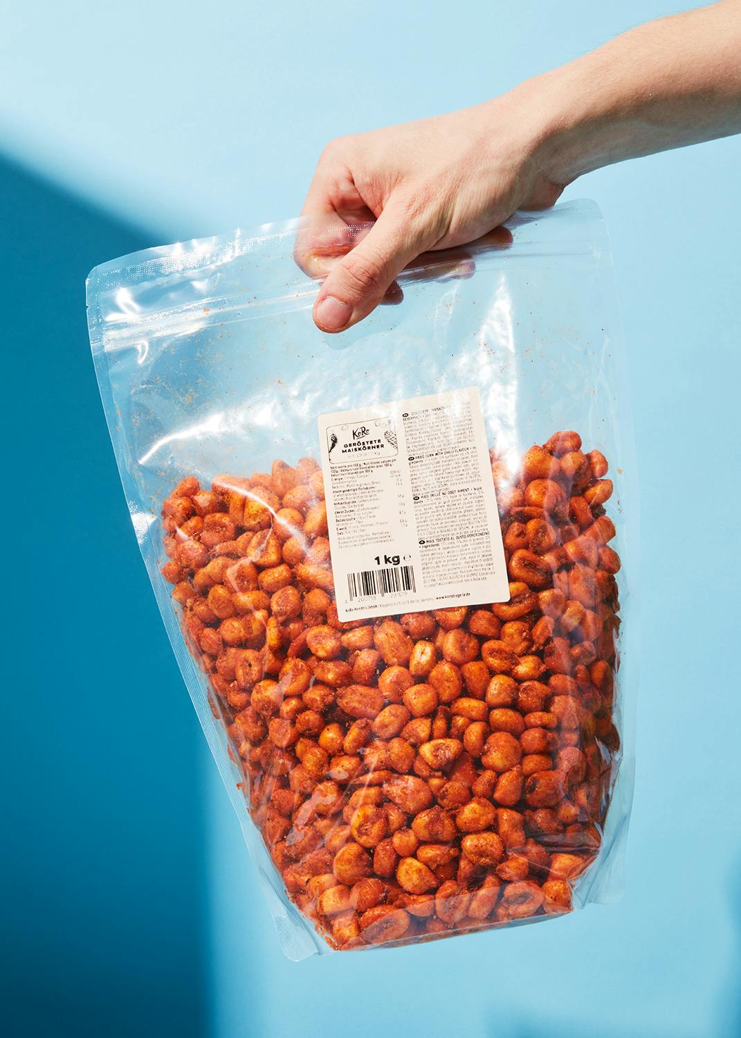Geröstete Maiskörner mit Chili 1 kg