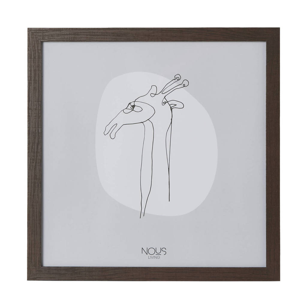 fotolijst Sam walnoot(30x30 cm)