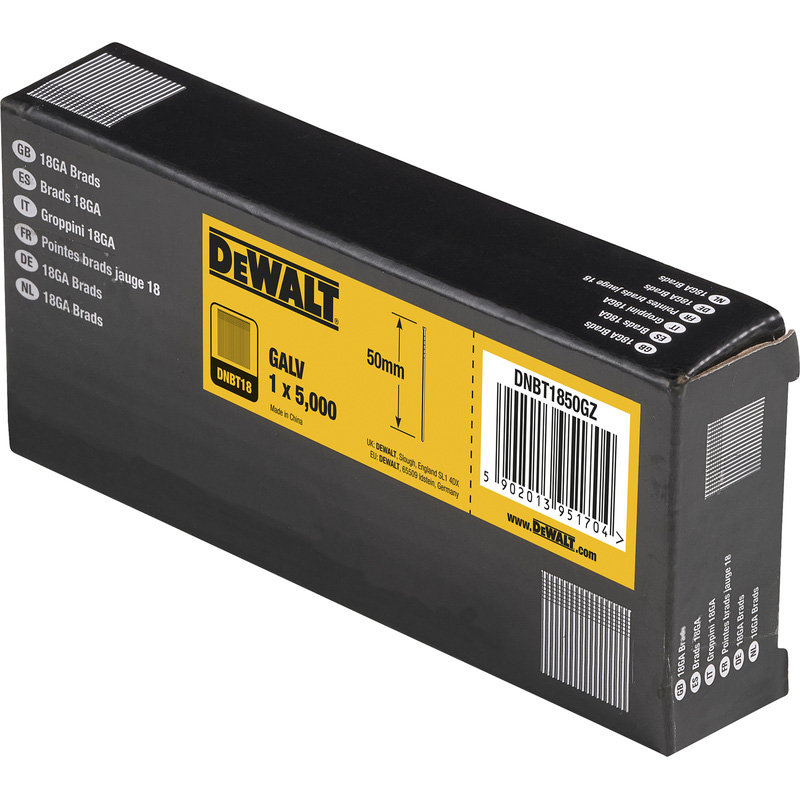 DeWALT DNBSB16 brad 16G 64mm