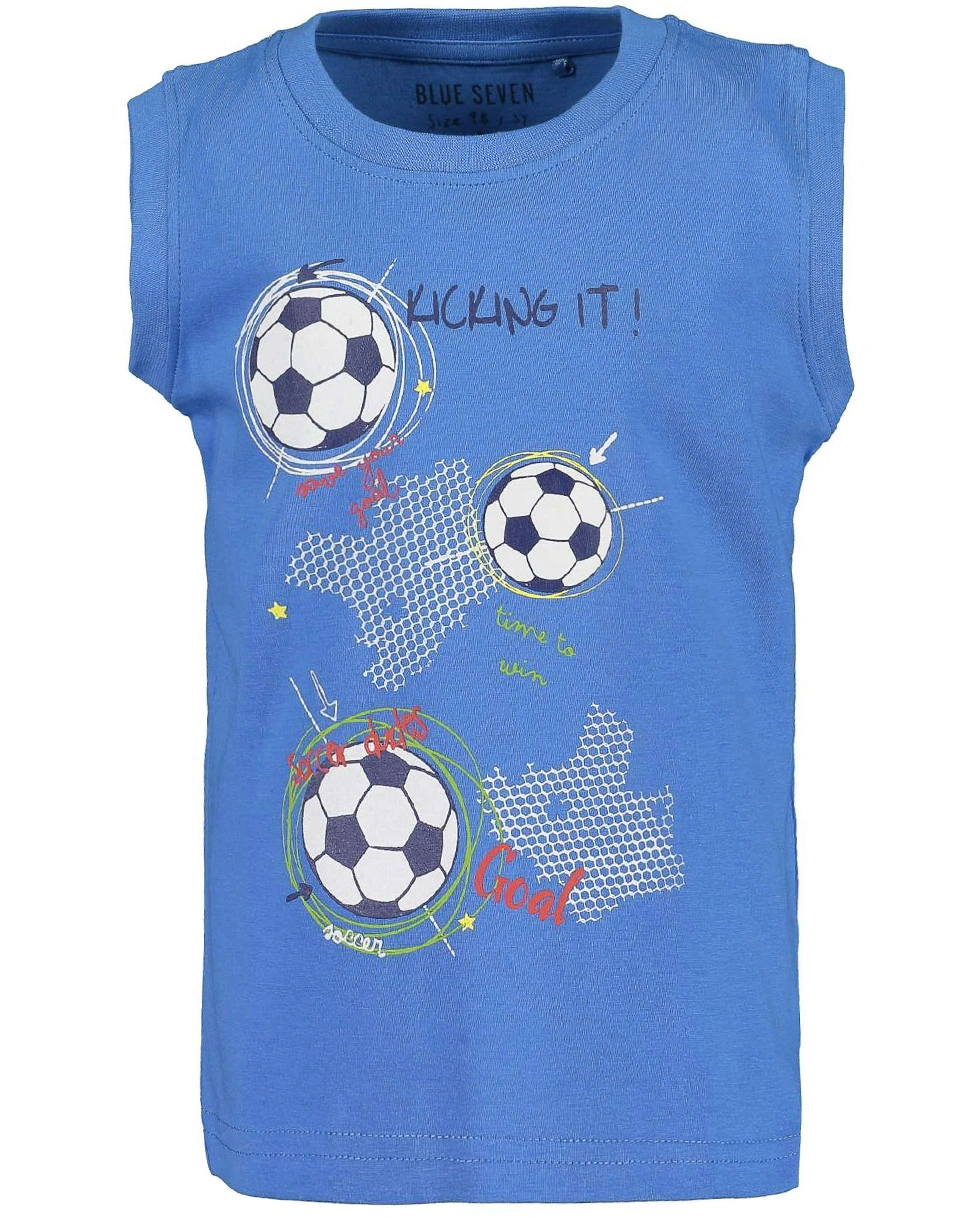 Tank-Top KICKIN IT in blau