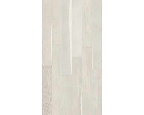 Parket 14.0 Eiken crème landhuis plank mat gelakt geborsteld