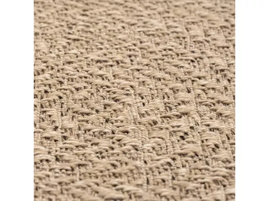 Tapis 80x200 cm aspect de jute intérieur et extérieur