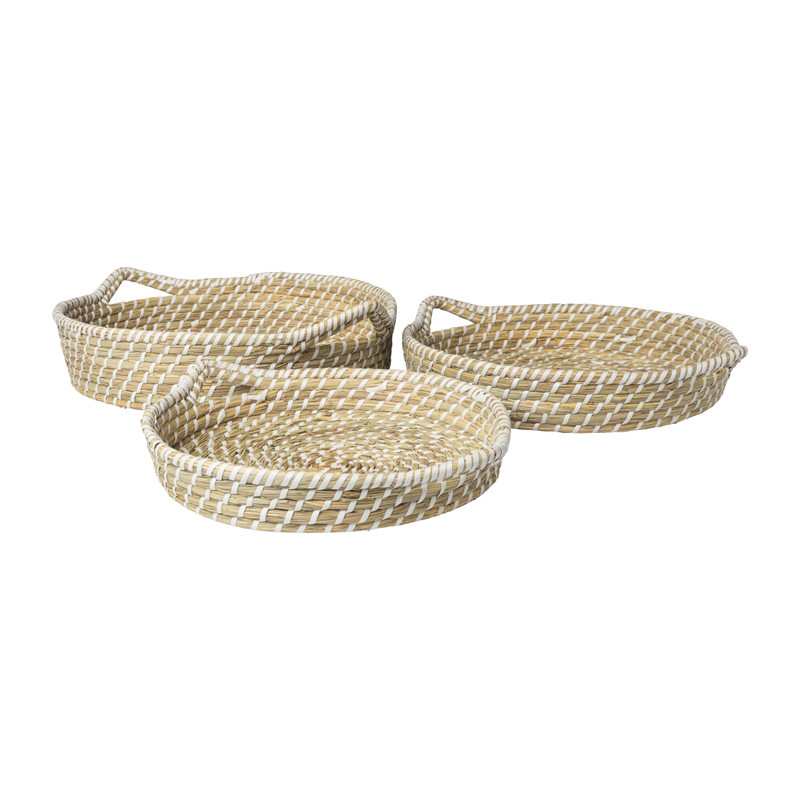 Mand sofie met hengsels - ø40x8 cm