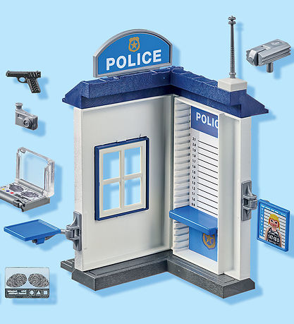 Playmobil Action Heroes - Polizeistation - 71733 - 38 Teile