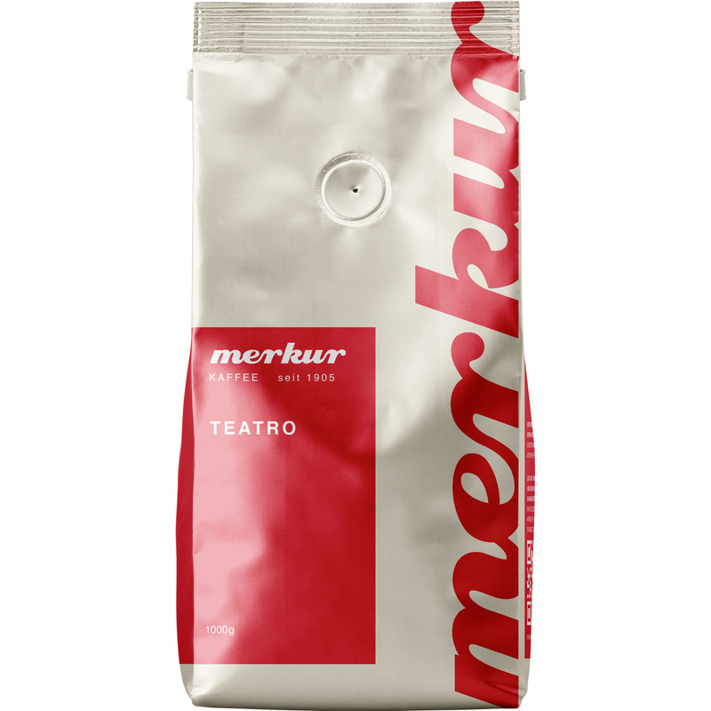 Merkur Bohnenkaffee Teatro, 1000 g, 1 Stück
