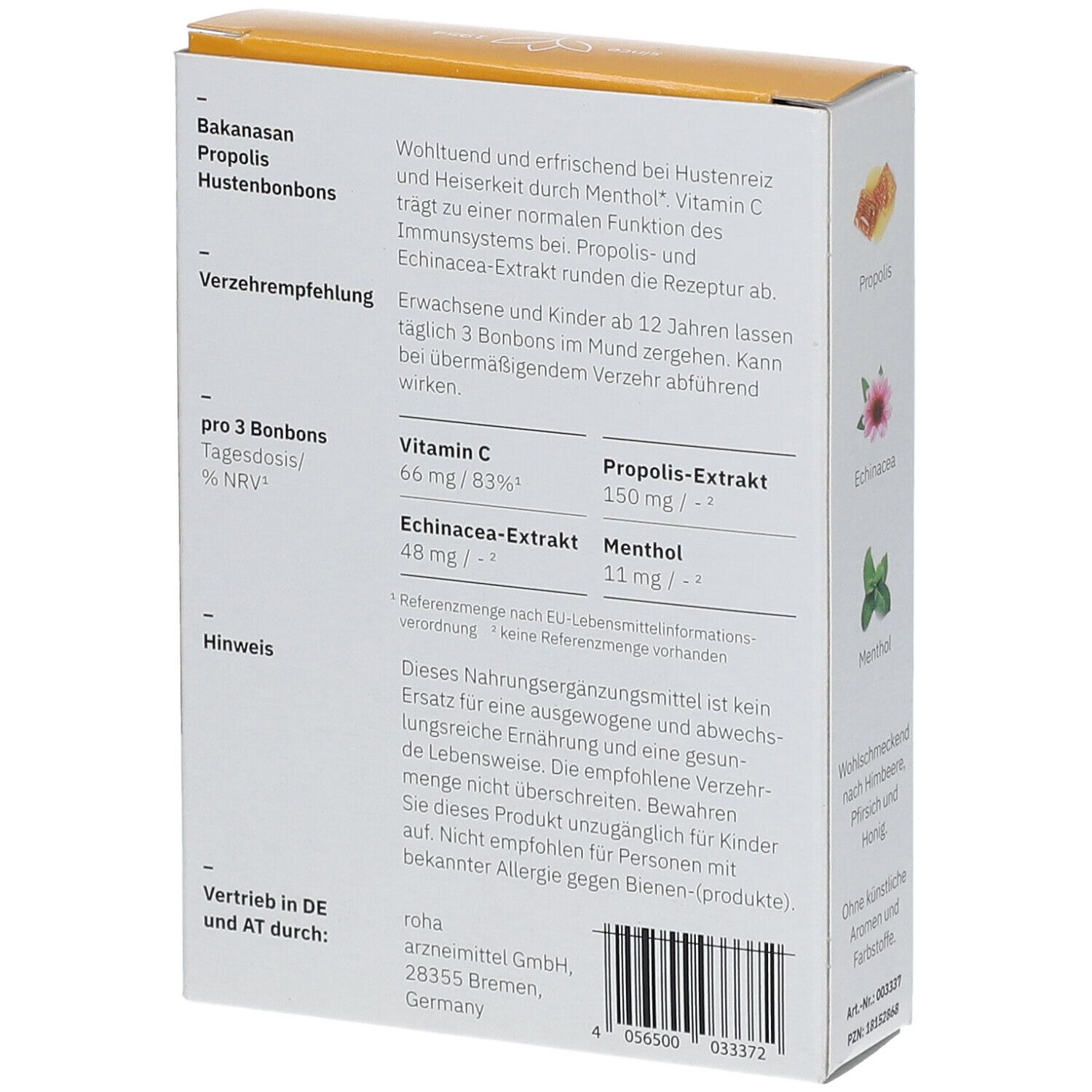 Bakanasan® Propolis Hustenbonbons