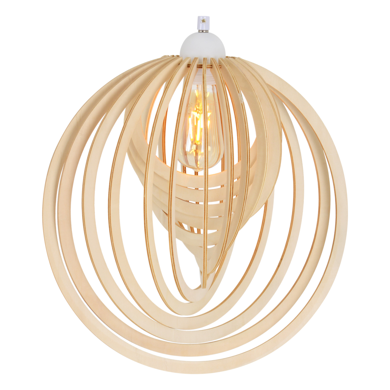 Pendelleuchte Armella - natur - 45 cm hoch