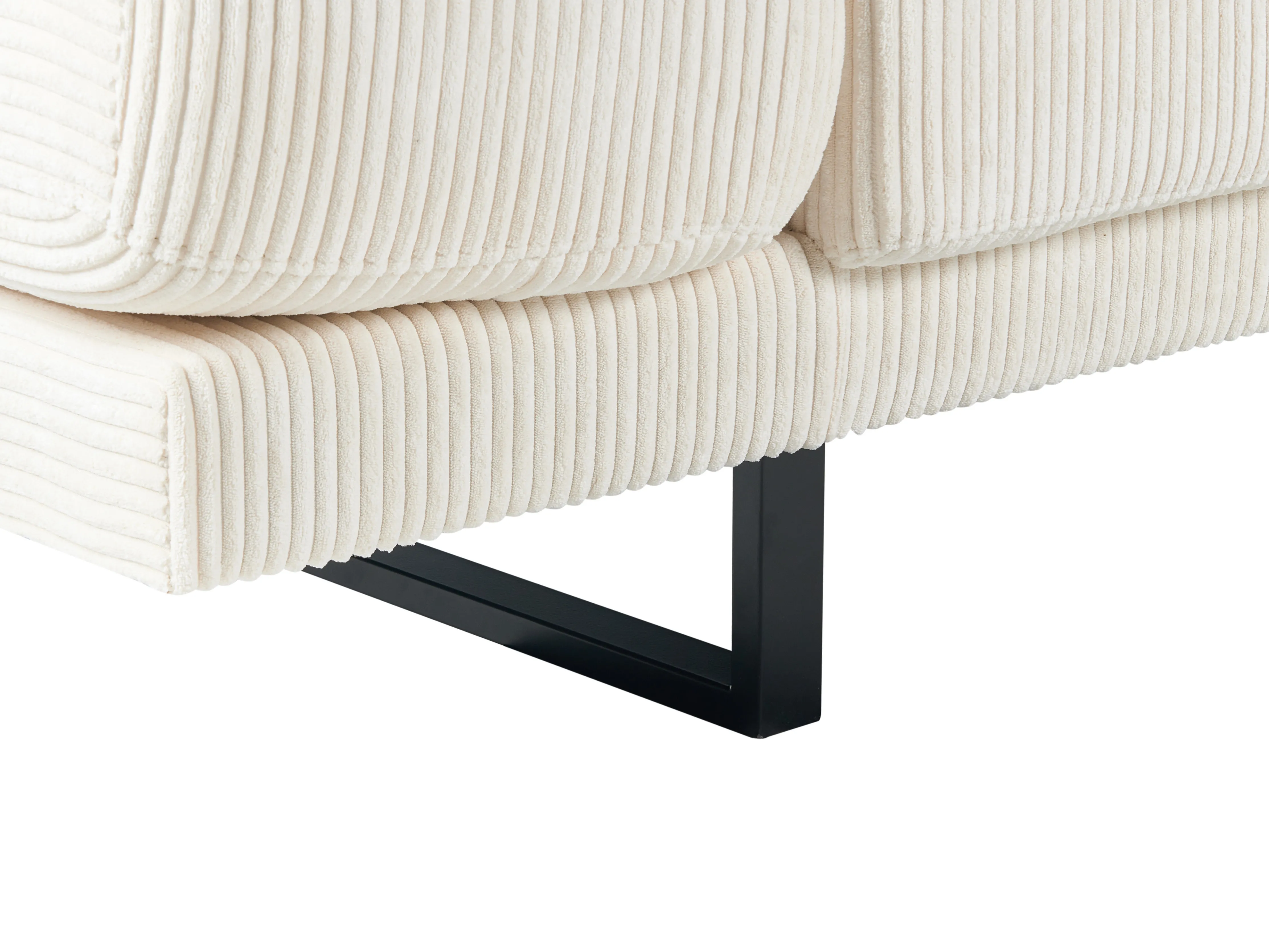 Bank 3-zits IKAST Corduroy Lichtbeige
