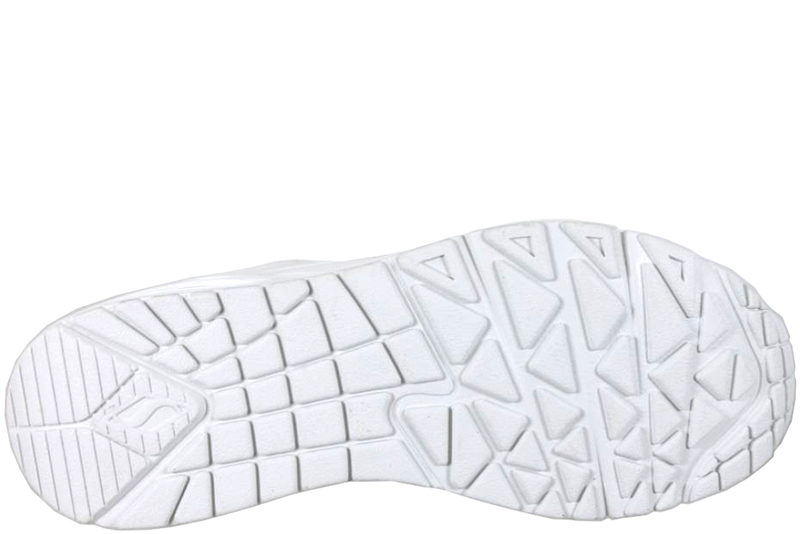 SKECHERS UNO STAND ON AIR WHITE SNEAKER