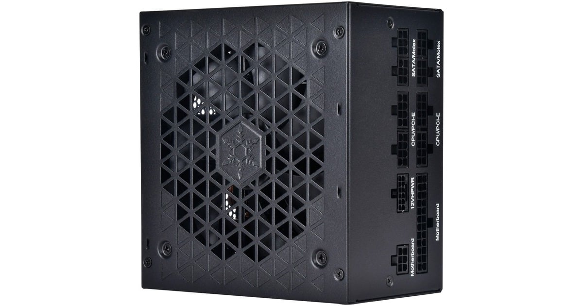SilverStoneDA750R-GM Gold, modulaire 750 watt voeding   (Zwart, 4x PCIe)