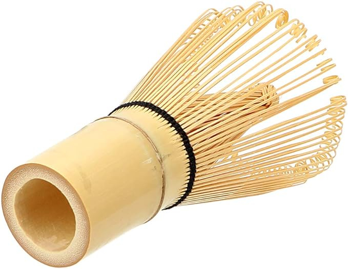 (5.5x10.5cm) Bambus Matcha Schneebesen Traditioneller Tee Pulver Chasen Rührbesen für Japanische Teezeremonie - Braun
