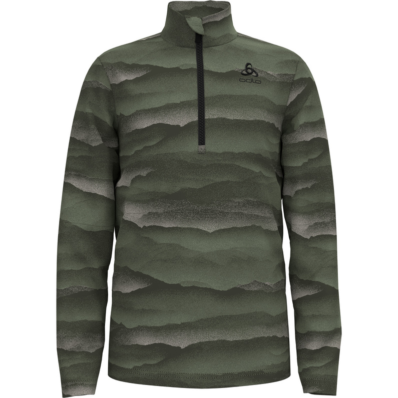 Odlo Kinder Roy Graphic Half Zip Longsleeve