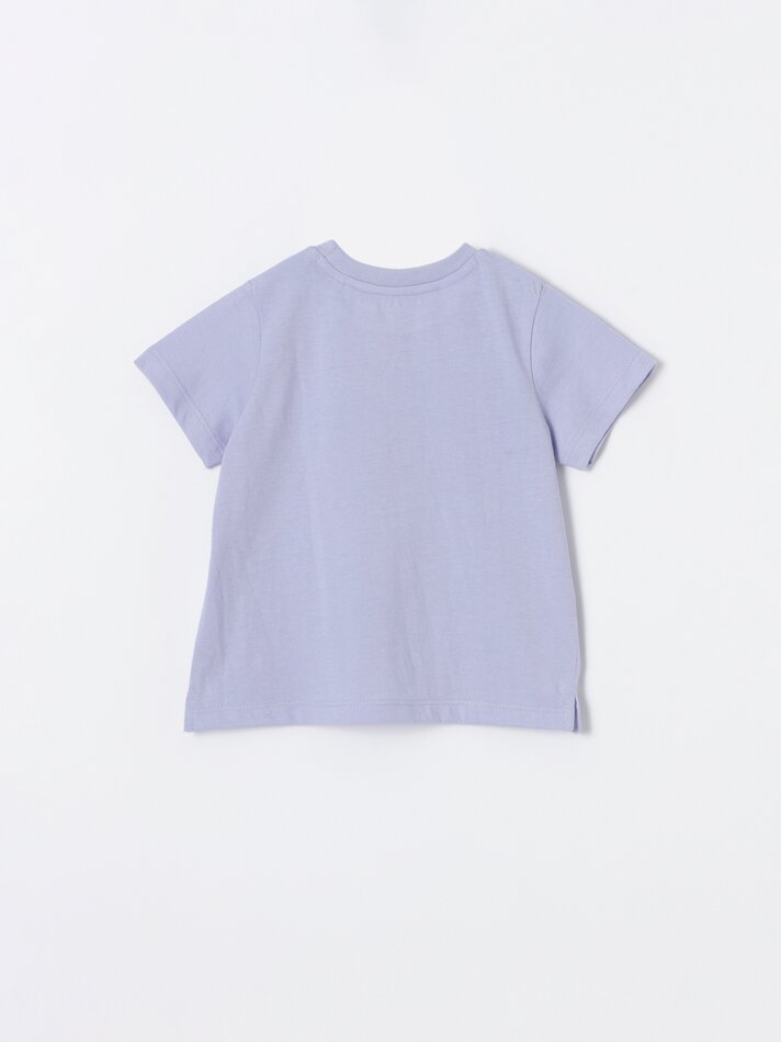 Pacote com 4 camisetas lisas de manga curta - Salmão