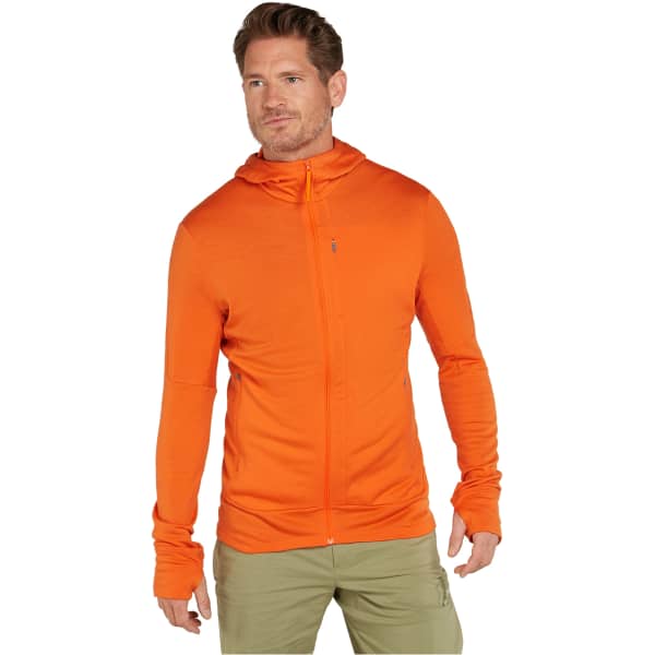 Veste polaire randonnée ICEBREAKER M 260 QUANTUM IV LS ZIP H BLAZE