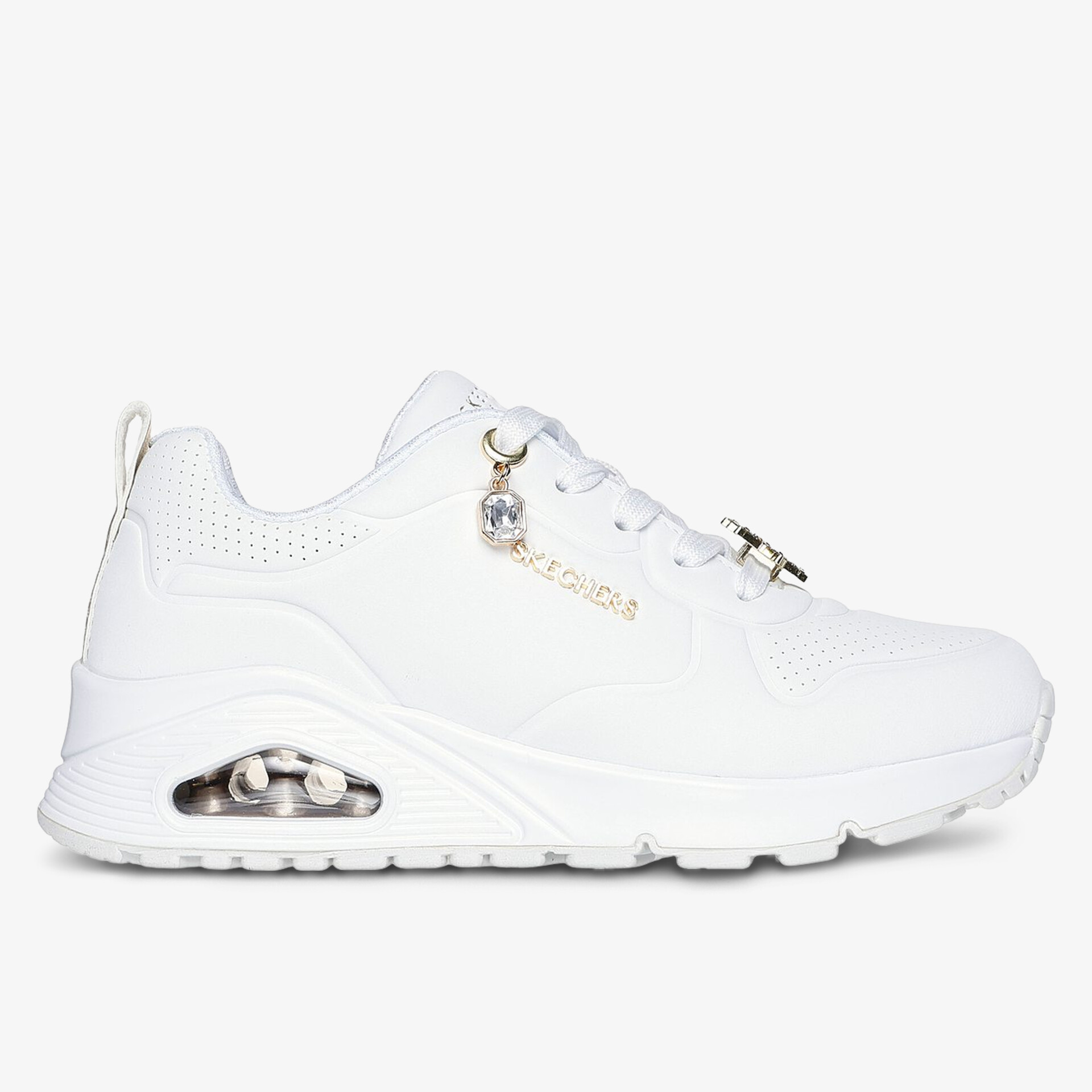 SKECHERS Kinder Sneaker Low weiß