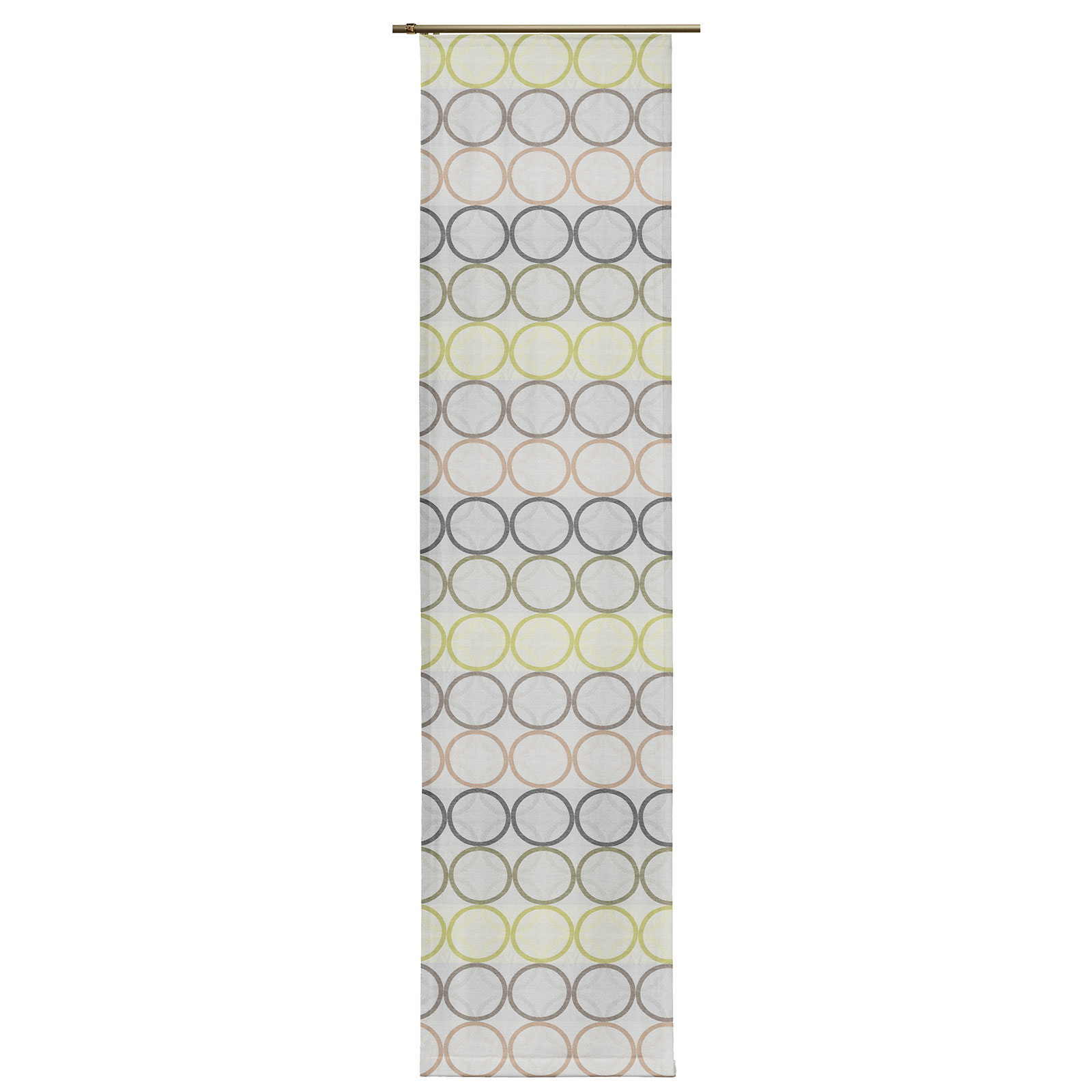 Schiebepaneel ZIRBELLO - grün - 145x60 cm