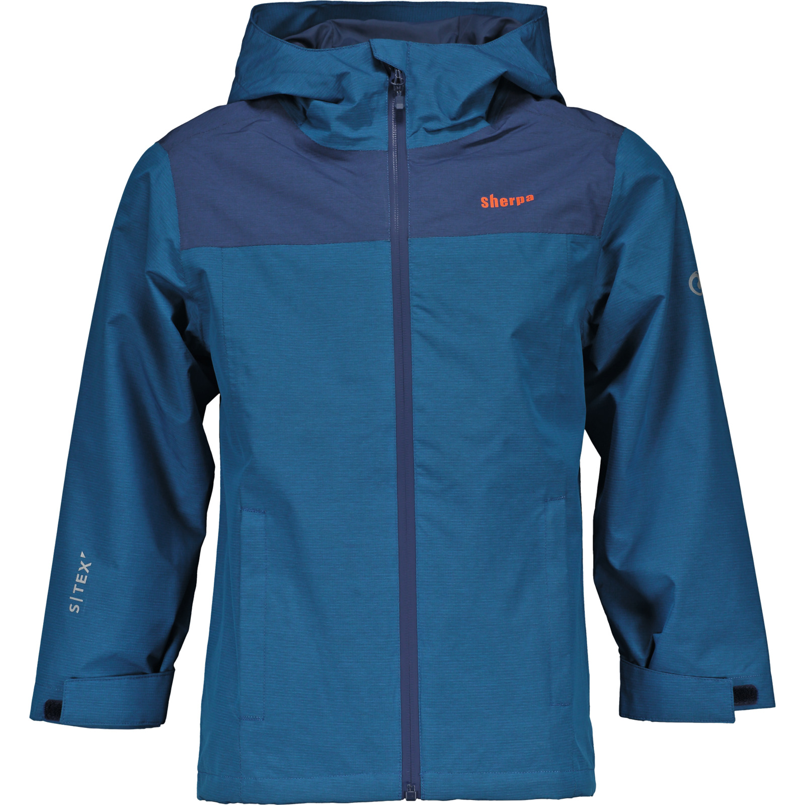 Sherpa Kinder-Regenjacke Panchthar blau