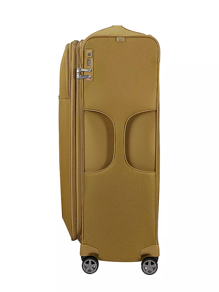 SAMSONITE Trolley  D'LITE SPINNER 78cm erweiterbar mustard yellow senf