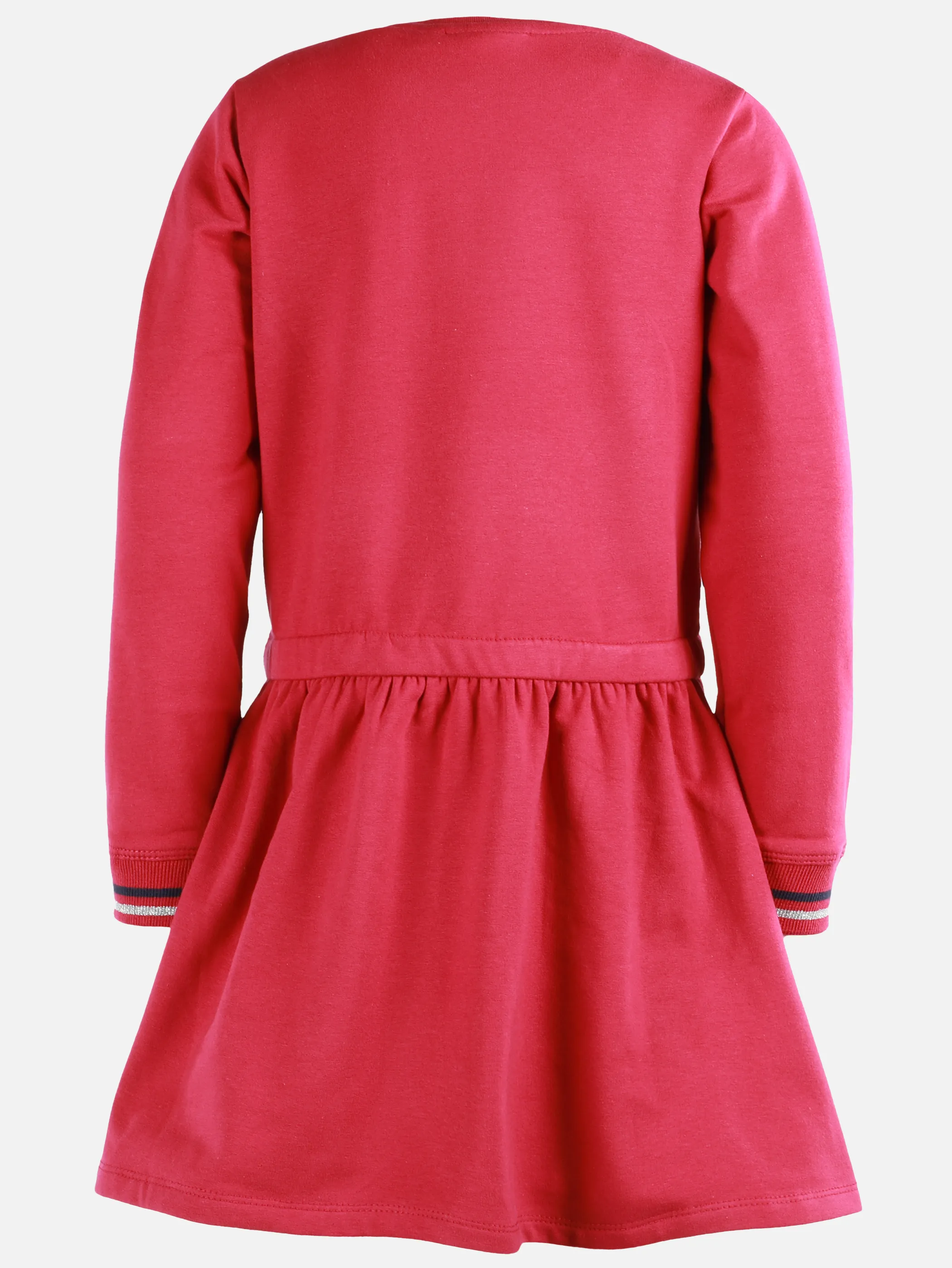Mädchen Sweatkleid mit Pferdeprint und Glitzersteinchen