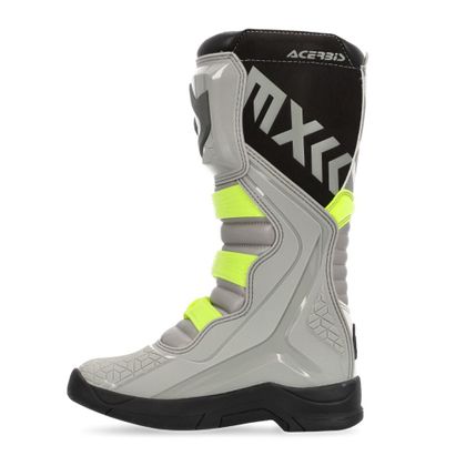 Bottes cross Acerbis X-TEAM GREY/YELLOW 2023 - Gris / Jaune