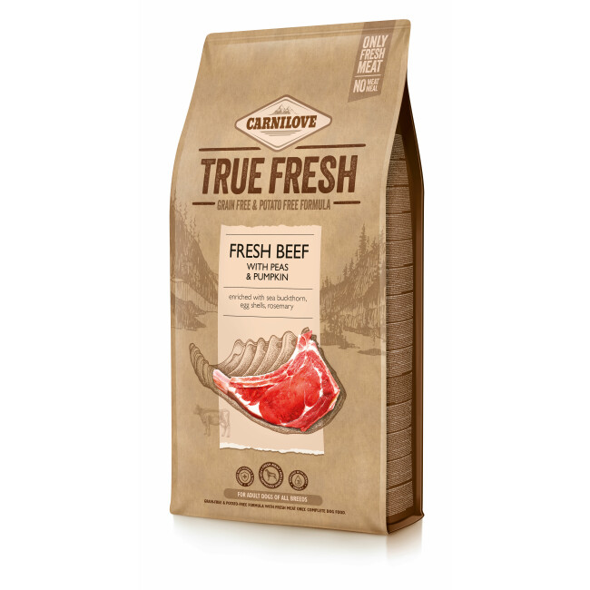 Carnilove True Fresh au bœuf pour chien adulte