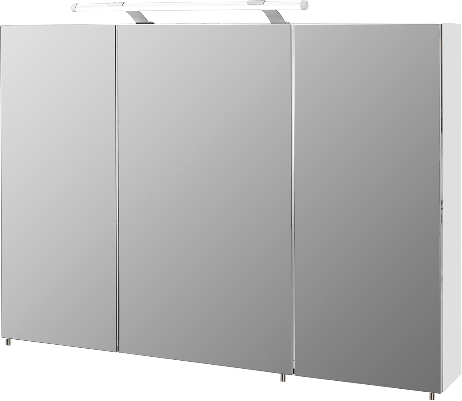 Schildmeyer Spiegelschrank Dorina 124889, weiß, 100 x 16 x 71 cm