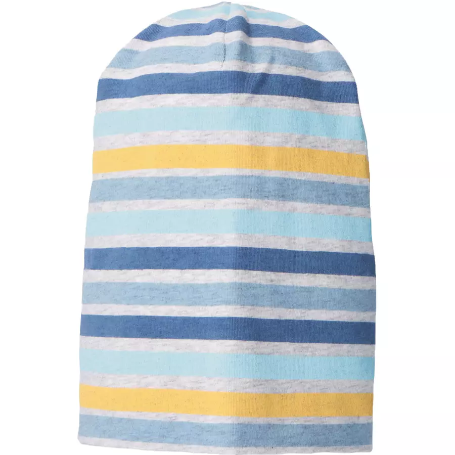 Sterntaler Slouch-Beanie Streifen mittelblau
