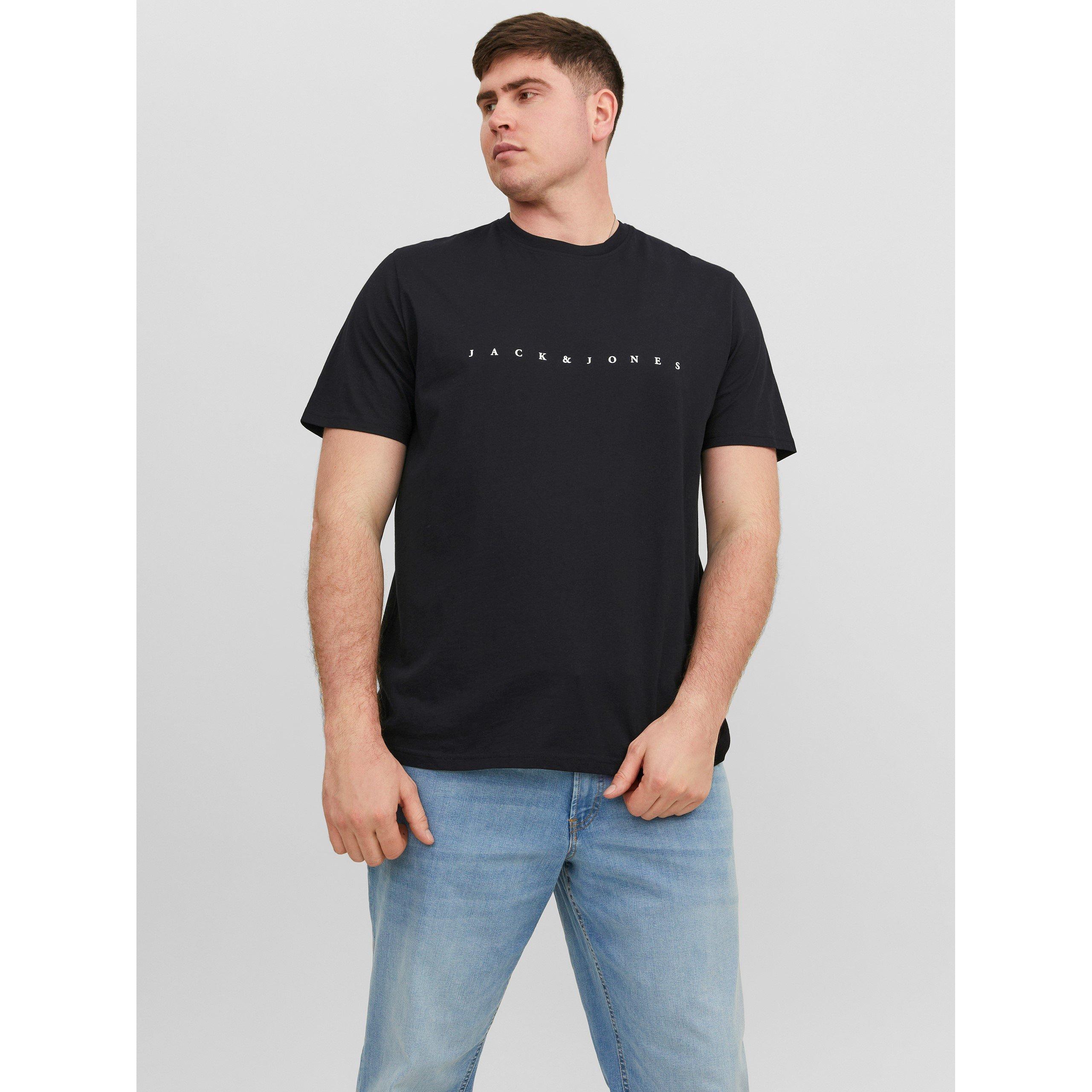 Jack and Jones Jack Star T Shirt Mens Plus Size