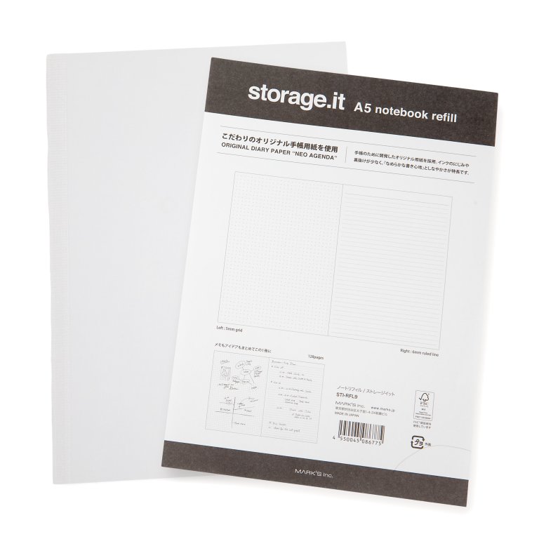 Mark's Notizbuch, Refill f. Einband Storage.it