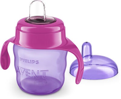 Philips Avent Classic Tåtekopp 200 ml, Purple/Pink