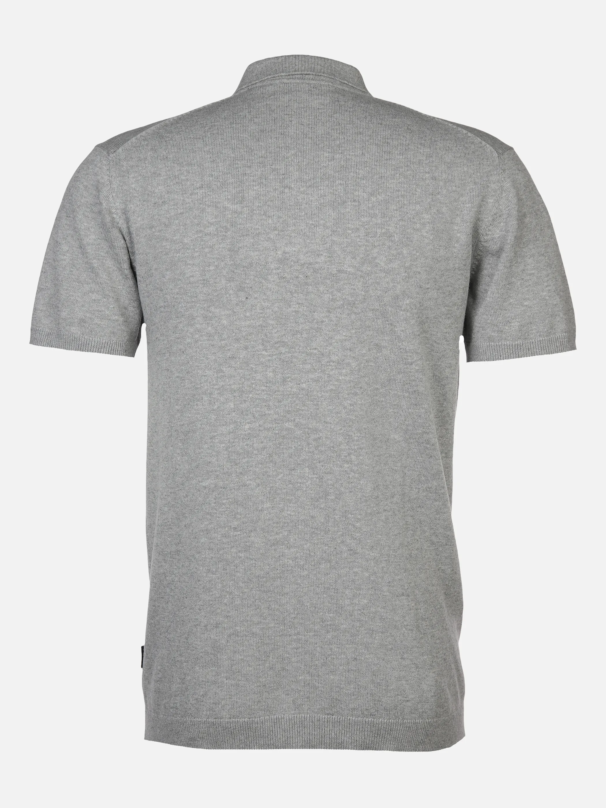 Herren Strickpoloshirt mit kurzem Arm