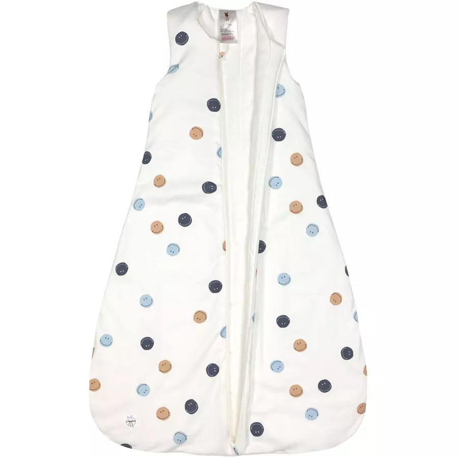 LÄSSIG Babyschlafsack Smile milky weiß