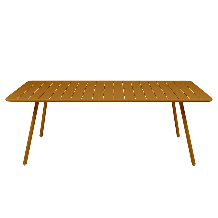 Fermob - Luxembourg Tisch, rechteckig, 100 x 207 cm, lebkuchen