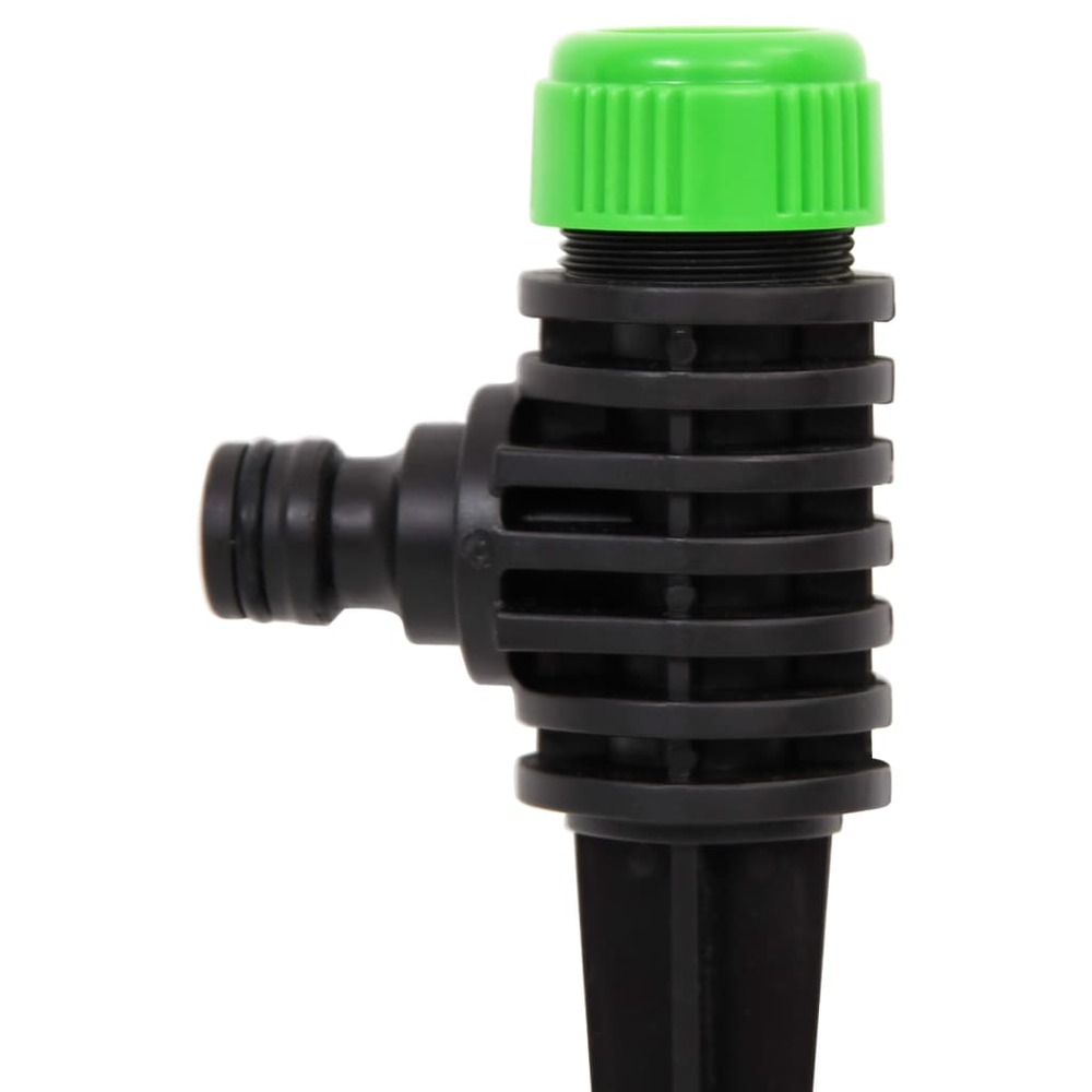 Arroseurs rotatifs 6 pcs vert et noir 3x6x19,5 cm abs et pp