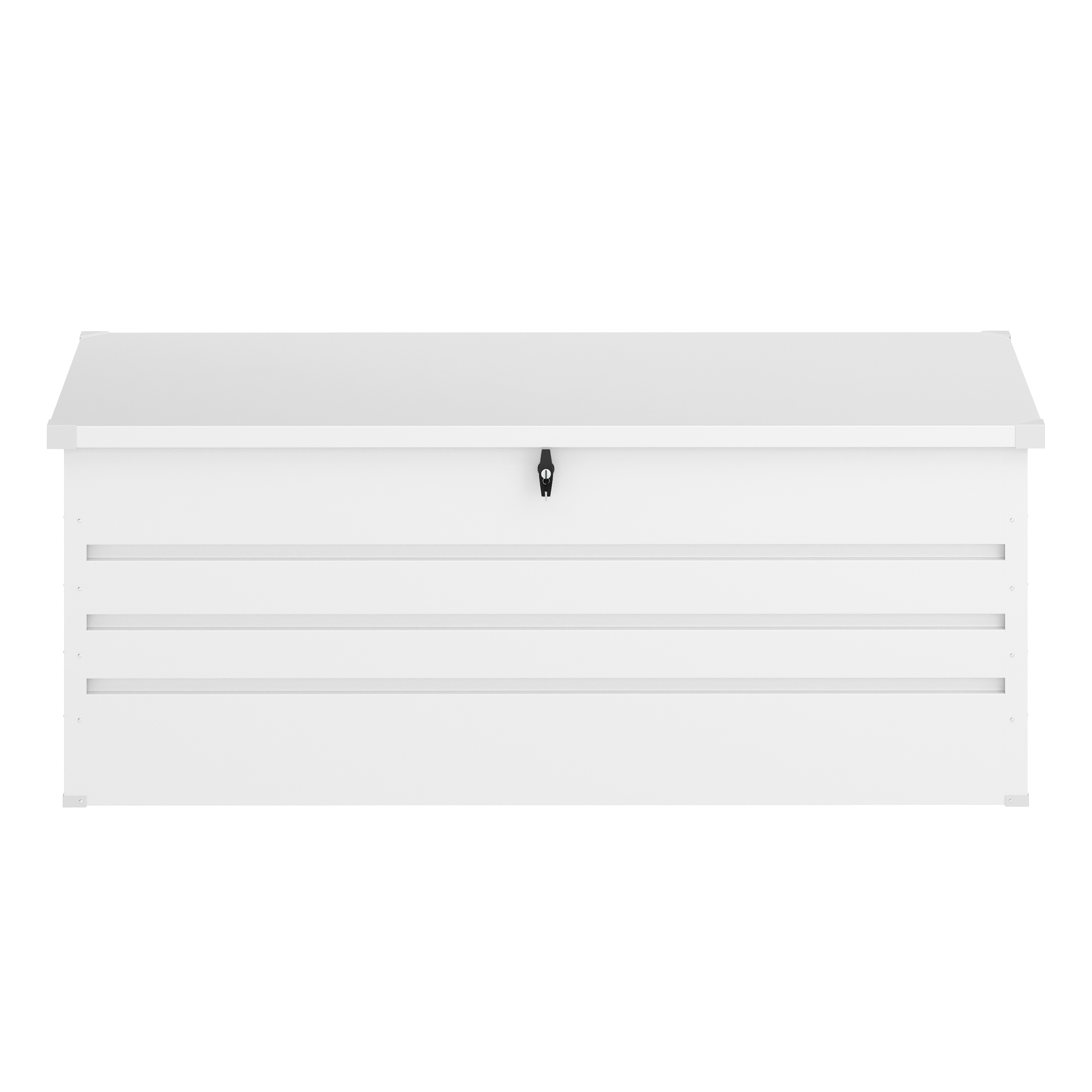 Gartenbox wasserdicht MONACO 165 x 70 x 64 cm 600L weiss